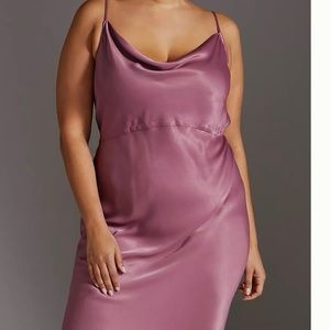 Anthropologie Elyse Bias Slip Dress, Cocktail Dress